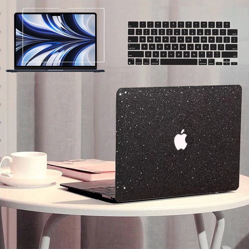 Glitter Case for Macbook Air 13 M4 M3 M2 A3113 A2681 No