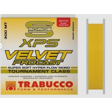 FILO TRABUCCO VELVET PRO CAST 300m – Treccia Siliconata Gialla Per Pesca Surfcasting E Barca - Foto 3