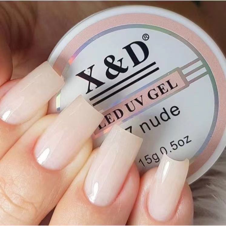 Gel X&d 15g Led Uv Gel Para Unhas Profissional Acrigel Alongamento 15g