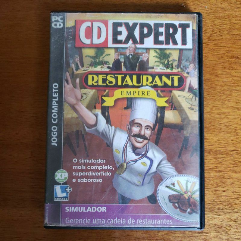Pc Cd-rom Jogo Restaurante Empire - Cd Expert