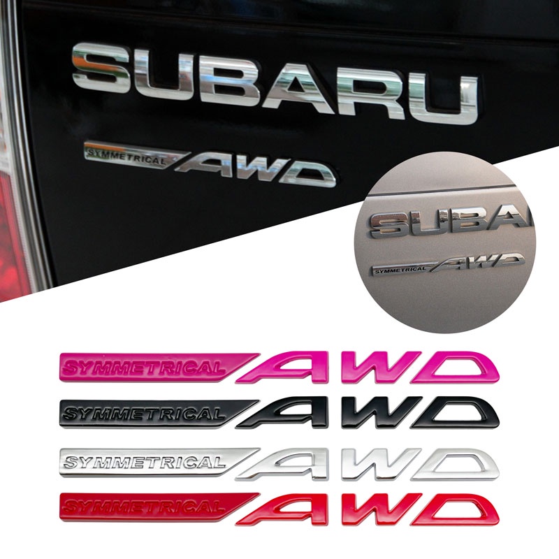 Emblema De Guardabarros Original Subaru WRX STI 2015-2016 - Negro, Lado Izquierdo Delantero, Conjunto Limitado