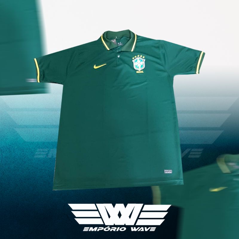 Camisa De Time Brasil Verde PROMOÇÃO