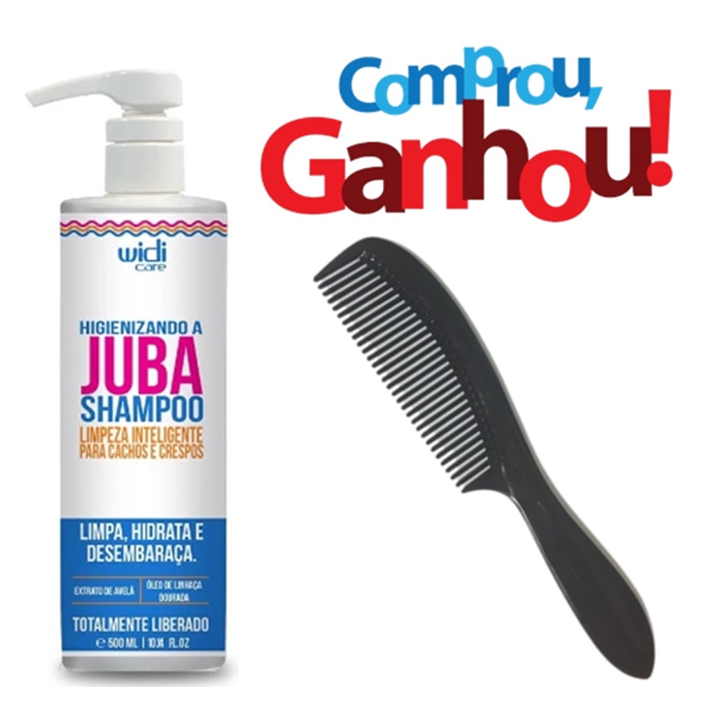 Higienizando A Juba Shampoo Hidratante Ml Widi Care Shopee Brasil