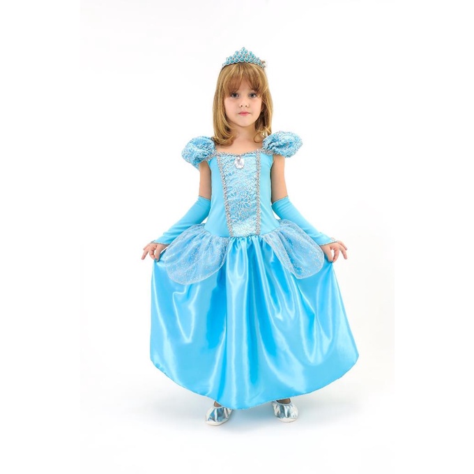 Fantasia Cinderela luxo Infantil Menina | Shopee Brasil