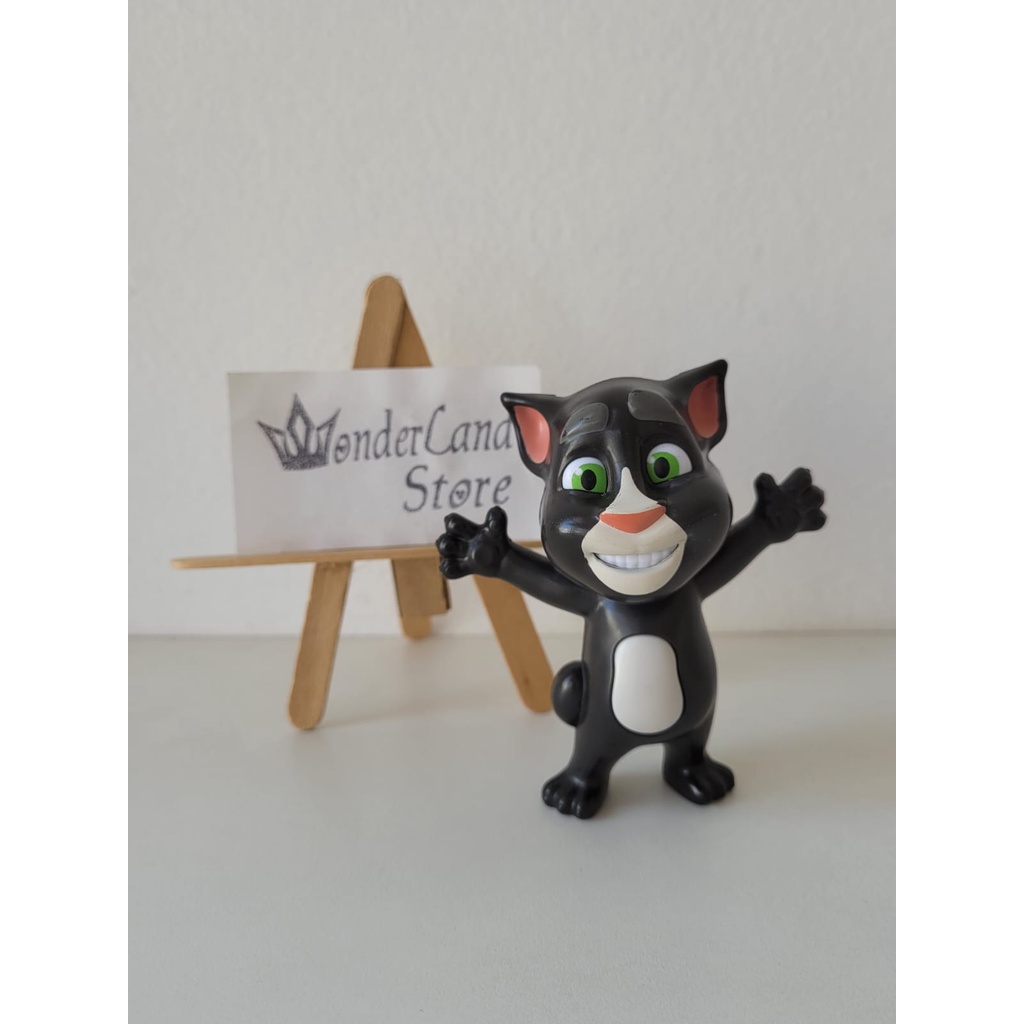 Gatinho Talking Tom preto 10 cm - Desapegos de Roupas quase novas