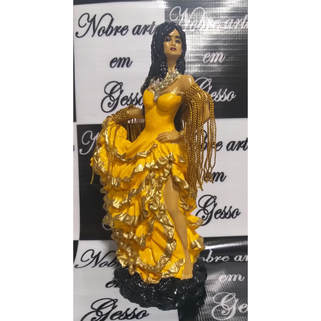 Cigana store vestido amarelo