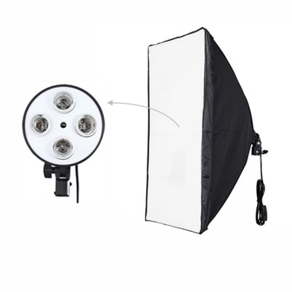 Softbox Quadruplo Com Soquete Para Foto e Vídeo
