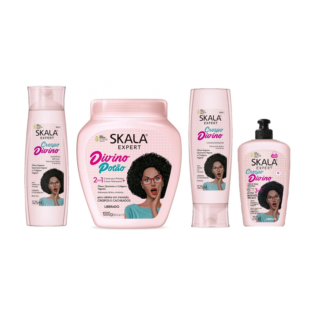Kit Skala Crespo Divino 2x1 Completo
