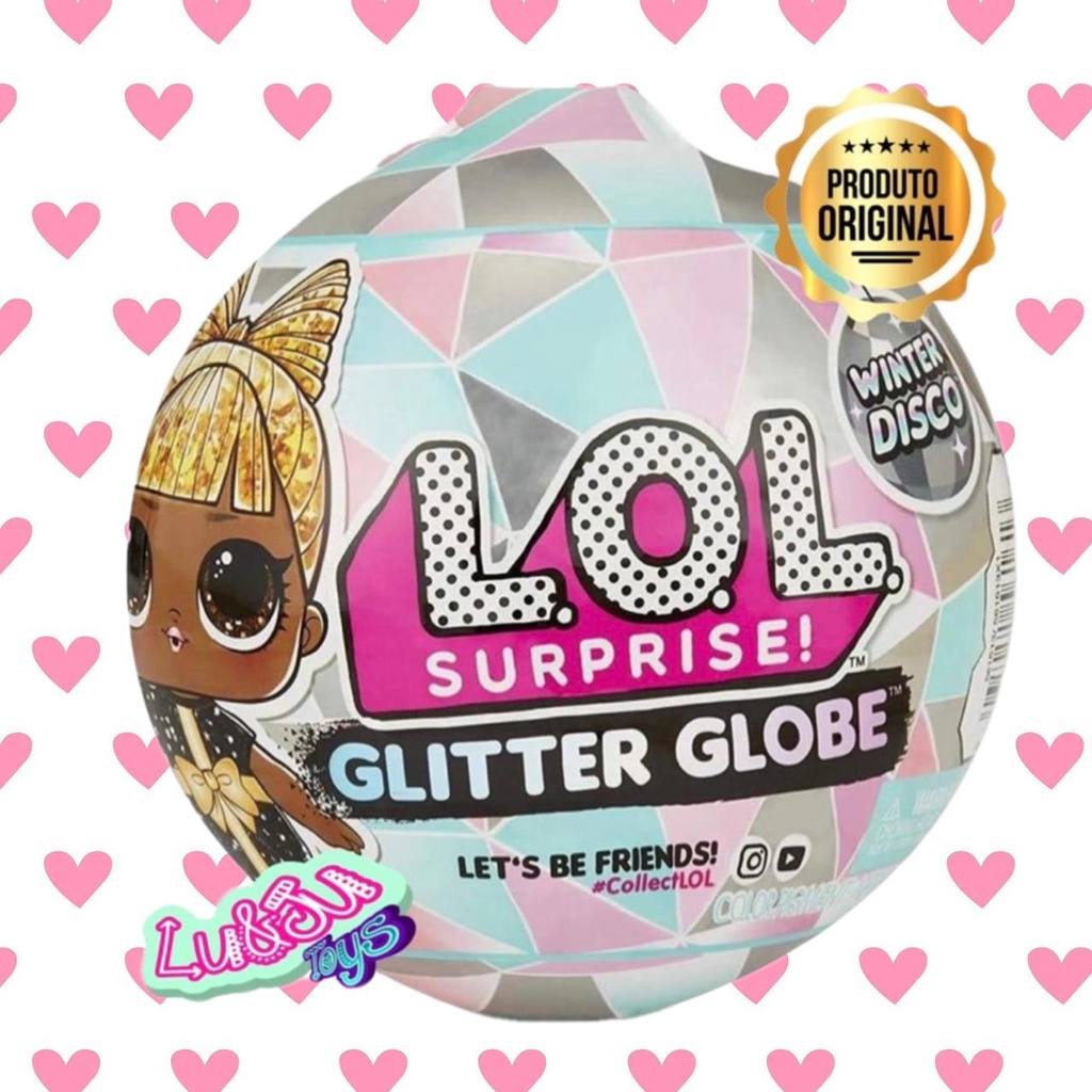 Lol doll hot sale glitter globe