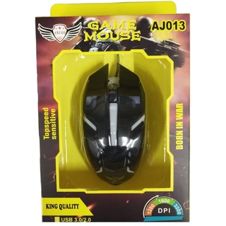 Mouse Gamer Com Fio Luminoso Para Computador ANJGG