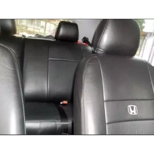 Capa P/ Banco Couro 90% Carro Honda Civic 2007 Bipartido
