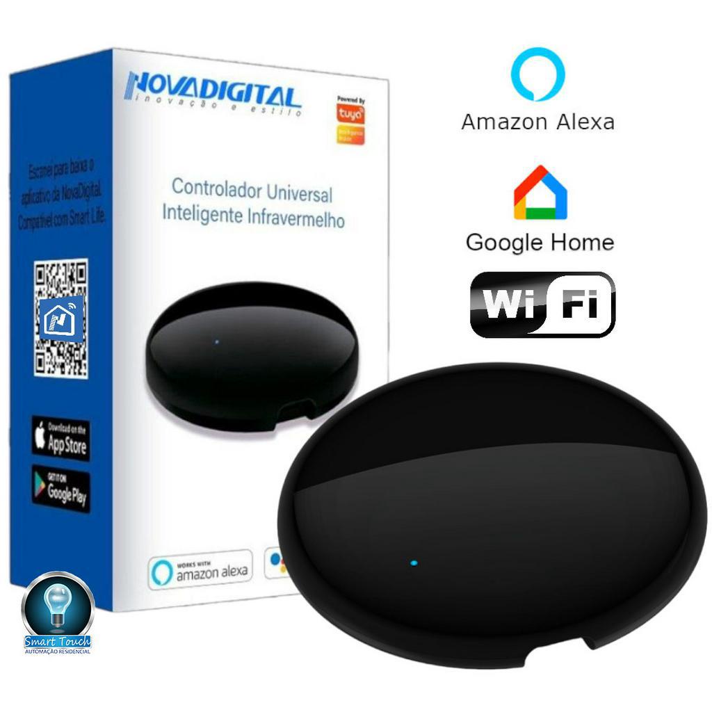 Controle Inteligente Remoto Universal Smart Wi-Fi Infravermelho IR.