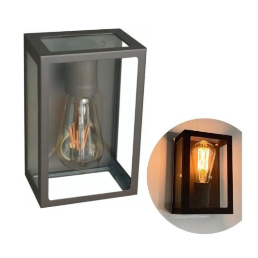 Arandela Classica Colonial Vintage Retangular Retro E27