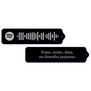 Código de leitura de música personalizado para chaveiro – The