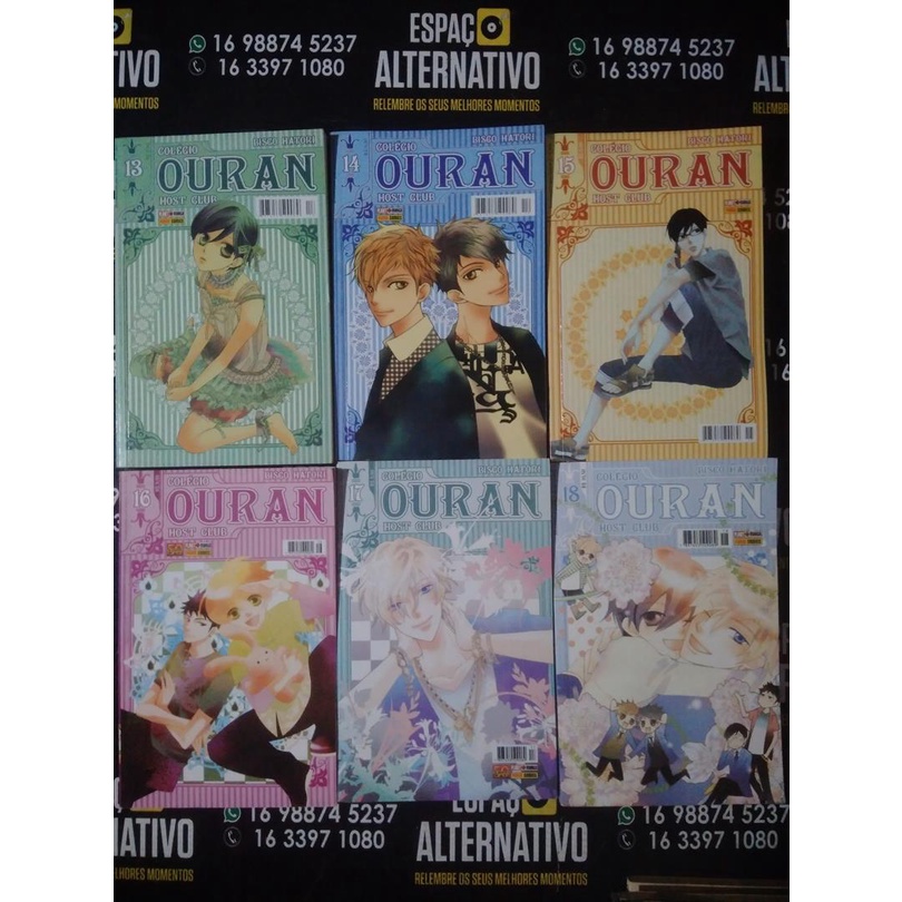 HQ MANGA Colégio Ouran & AIRGEAR /Panini