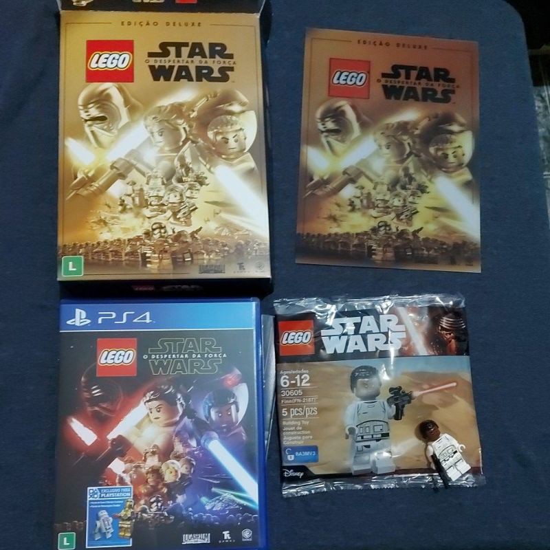 Jogo Lego Star Wars O Despertar Ed Deluxe PS4 - nivalmix