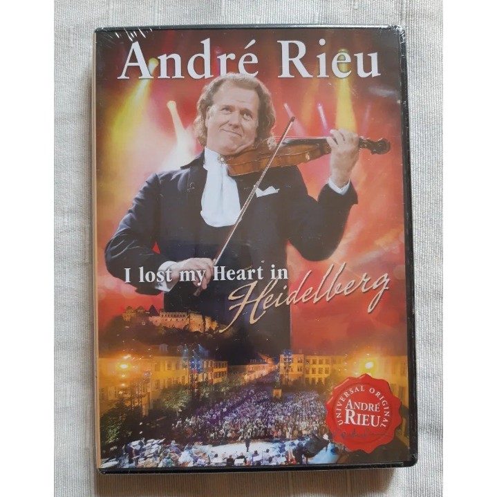 DVD André Rieu - I Lost My Heart In Heidelberg - Lacrado !! | Shopee Brasil