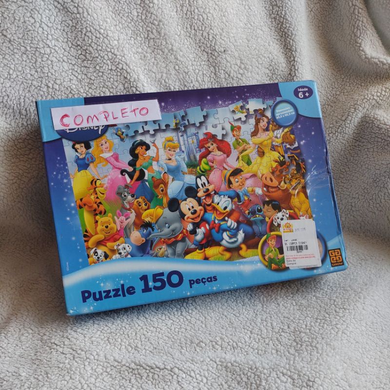 Puzzle 150 peças Disney - Loja Grow