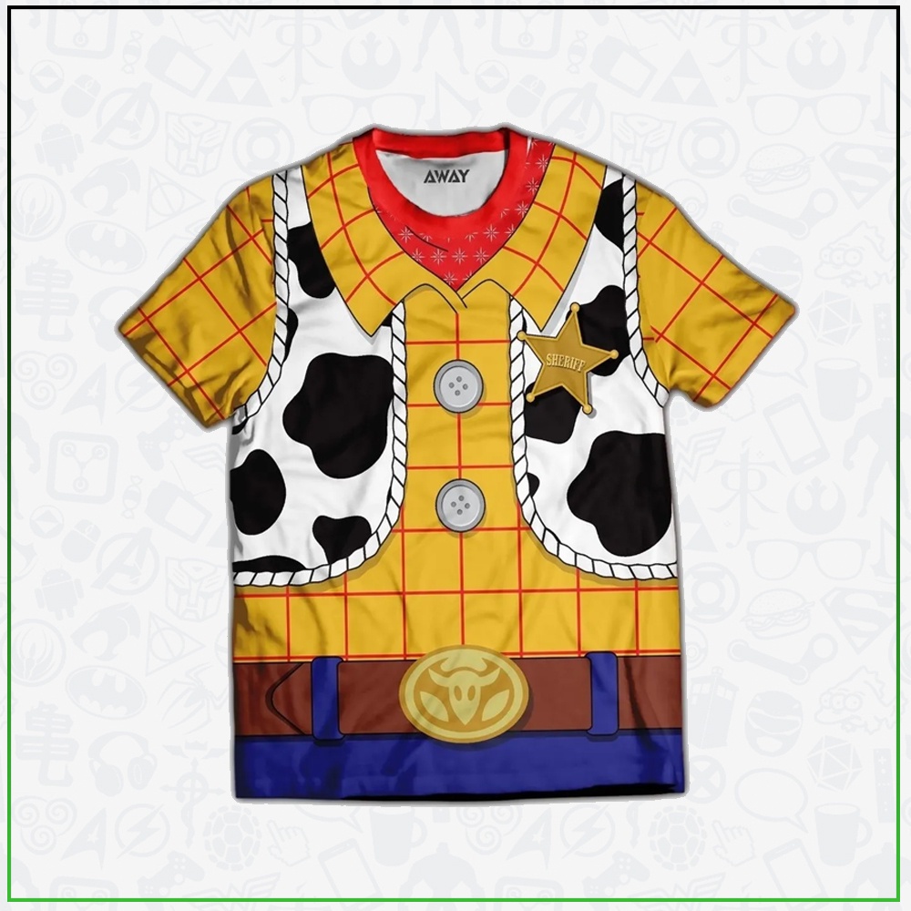 Camisa de best sale woody toy story