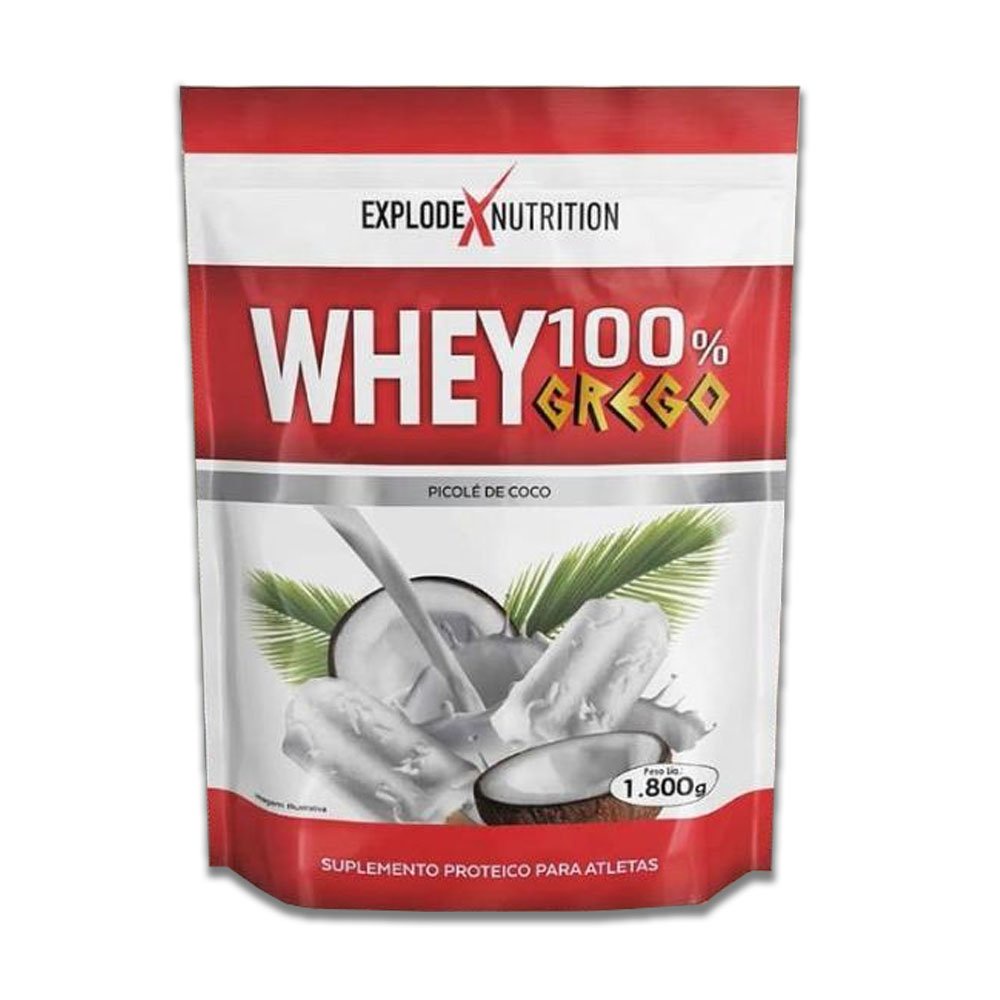 Whey Grego 100% 1,8kg – Explode Nutrition
