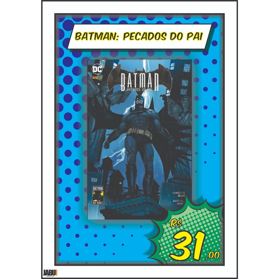 Hq Batman Pecados Do Pai Shopee Brasil 3258