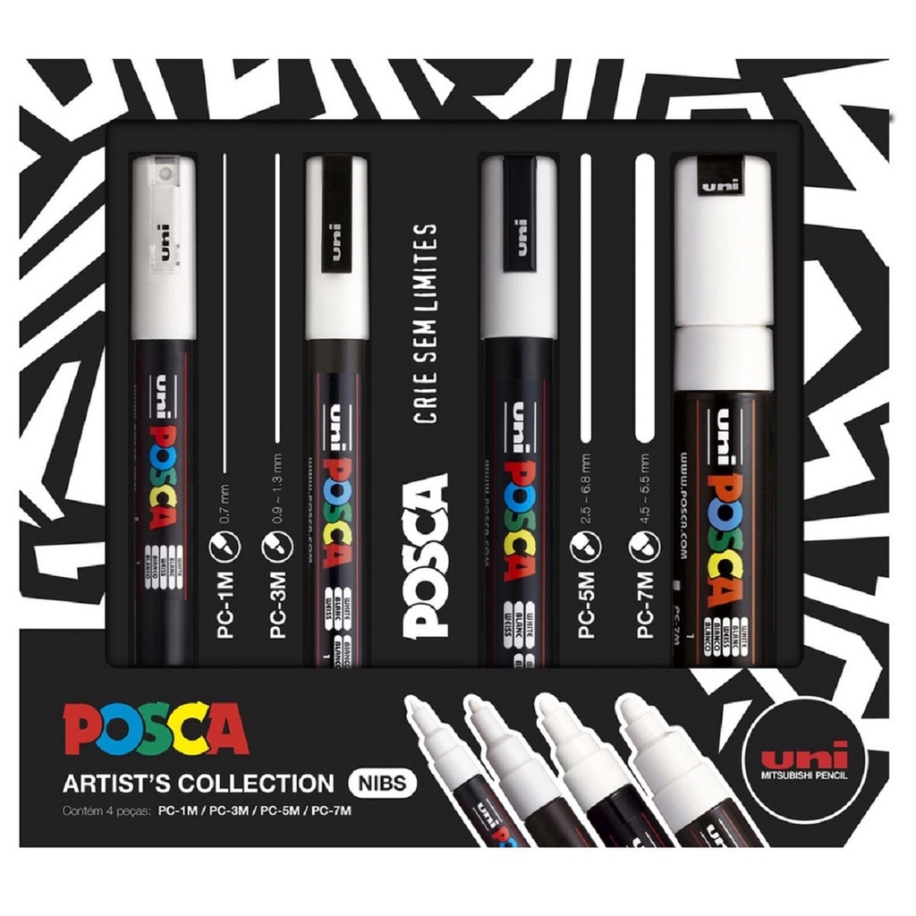 POSCA Marker PC-5M White