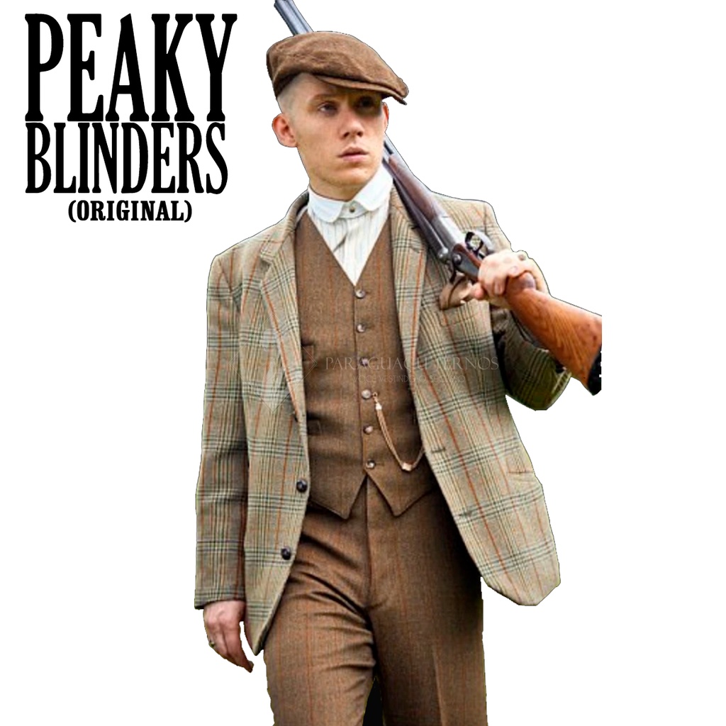 Colete Social John Shelby Slim Fit Masculino Premium C/ Regulagem nas Costas + 5 Cores | Seja um Maldito Peaky Blinder