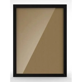 1 moldura A4 30x21 (PRETA) com acetato