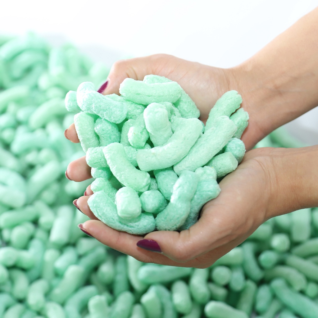 Flocos De Protecao Preenchimento De Caixa Tipo Isopor 30l