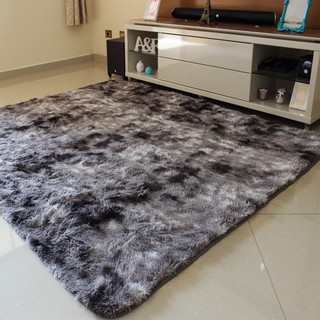 Tapete Peludo Felpudo 2,00 X 1,50 PROMOÇÃO Cinza Mesclado III NEW