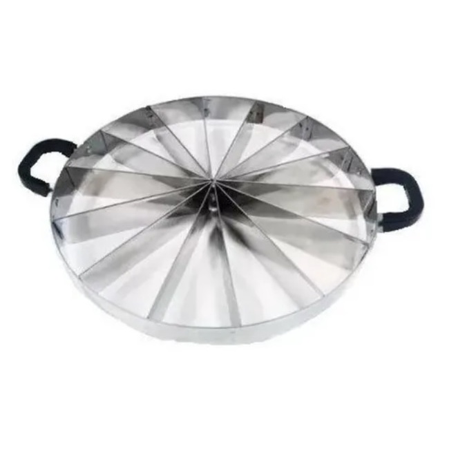 Marcador E Cortador De Bolo Torta E Pudim 28cm Com 14 Fatias