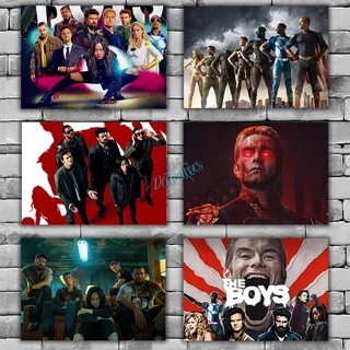 Placas Decorativas Quadros The Boys 16 a 30 - Séries