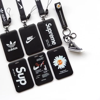Porta-Cartões De Identificação INS Com Cordão De Moda Capa De Cartão De Pulso Pescoço Para smartphone Adequado Caixas Refeição De Ônibus Universitário 7 * 11CM