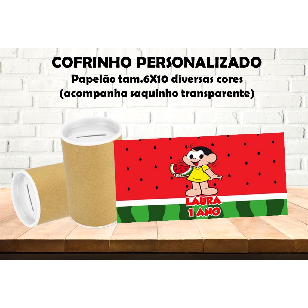 10 Cofrinhos Personalizados Magali Shopee Brasil 5322