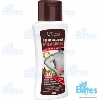 Gel Massageador Milagroso Suave Fragrance Cosméticos 30 Ervas