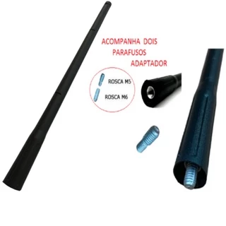 Haste Antena universal Gol Saveiro Polo Celta Corsa hatch sedan classic Astra,Voyage Vectra Golf  Gol G1 G2 G3 G4 G5 G6 em Oferta na Shopee