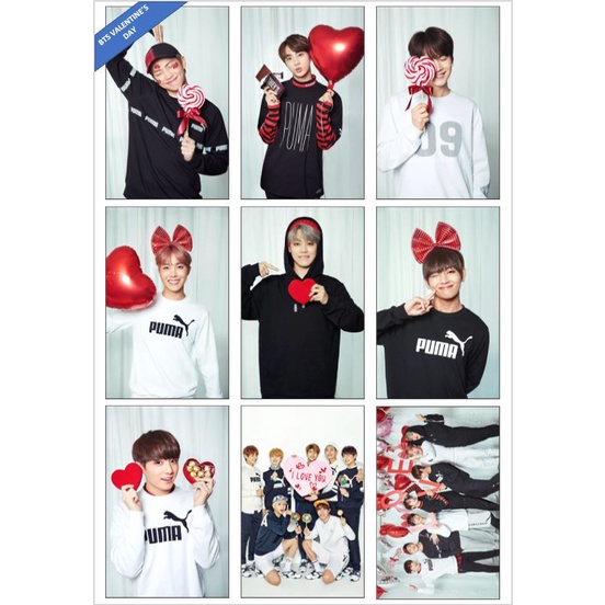 bts puma valentine's day