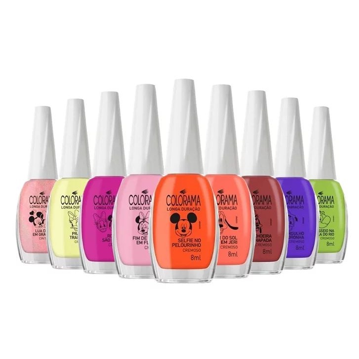 Esmalte Colorama Coleção Disney e Amigos | Shopee Brasil