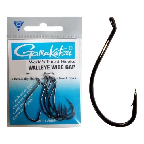 Gamakatsu Walleye Wide Gap Hooks 1