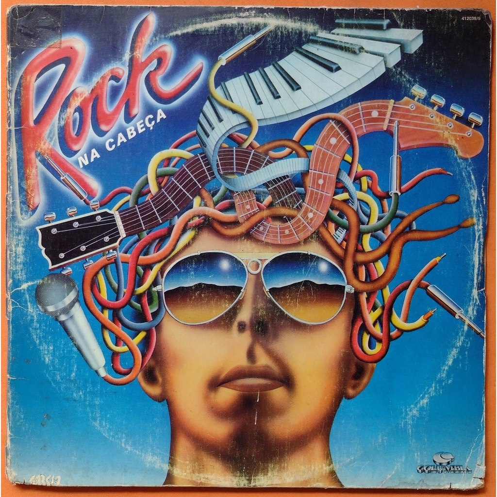 Lp Rock Na Cabeça 1983 Ozzy Judas Zappa Joan Jett Lp Duplo