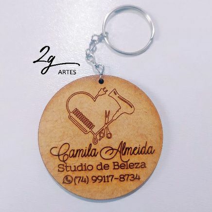 Nome Personalizado Em Mdf Para Salão De Beleza E Outros - Contagem, Mg -  Zip Anúncios