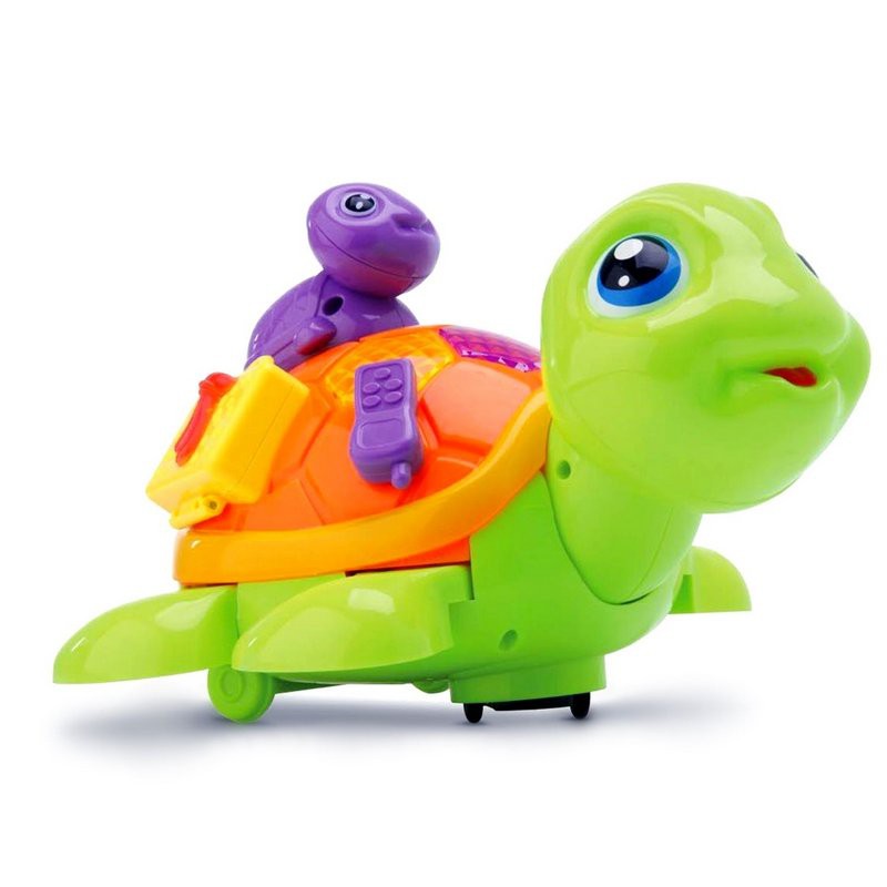 Tartaruga Infantil Bate E Volta Com Som E Luz - Bee Toys 0355 | Shopee ...