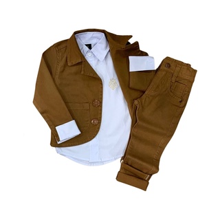 Roupa batizado menino store inverno