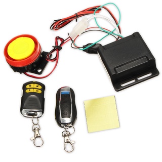 Sistema De Alarme De Segurança Anti-Roubo Universal 12V Controle Remoto Moto Alta