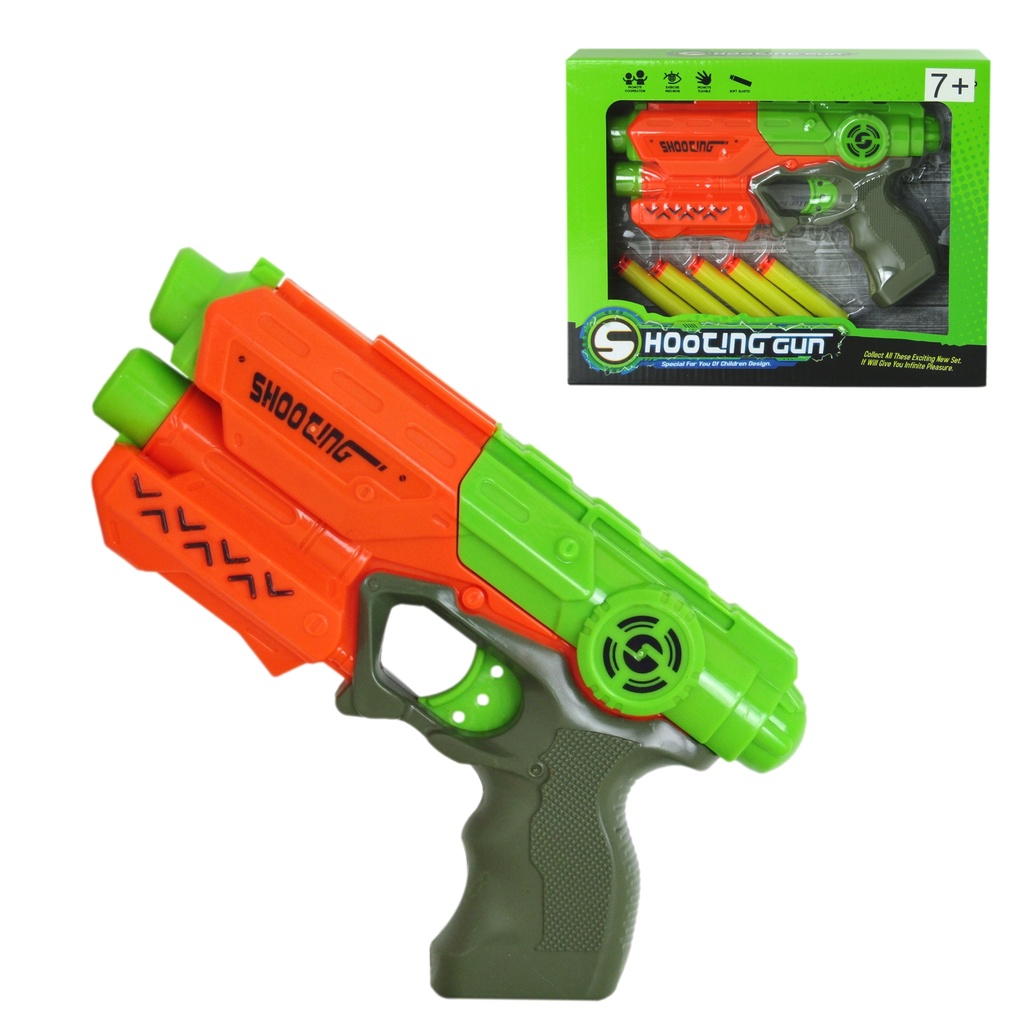 Kit 2 armas revolver de brinquedo infantil pistola para brincadeiras de  criança