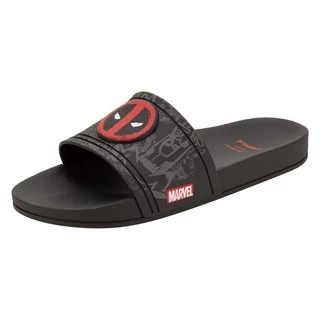 Chinelo Masculino Slide Full 86 Marvel Rider Deadpool