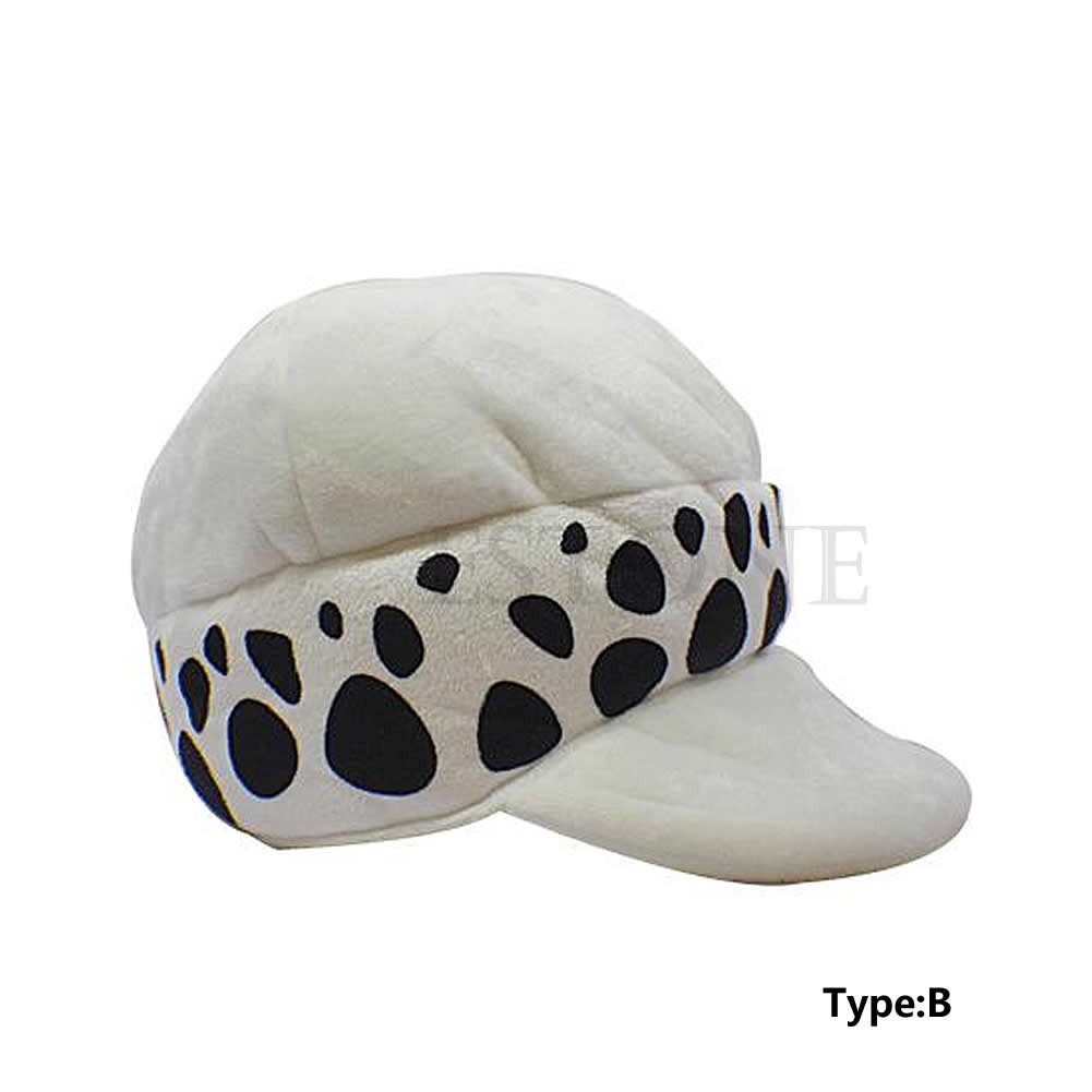 Cosplay One Piece Trafalgar Law Boné Chapéu De Doutor Anime Halloween Novo