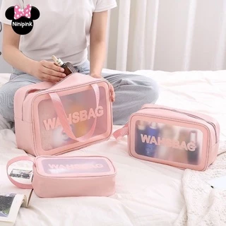 Bolsa Necessaire Para Maquiagem Cosméticos Divisória Mala Viagem