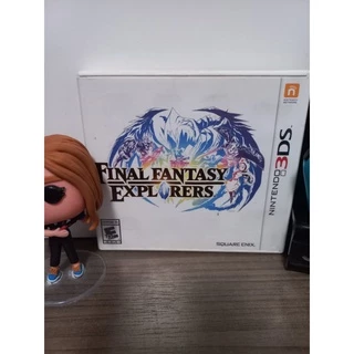Jogo de Nintendo 3Ds Final Fantasy Explorers SEMINOVO, em perfeito estado