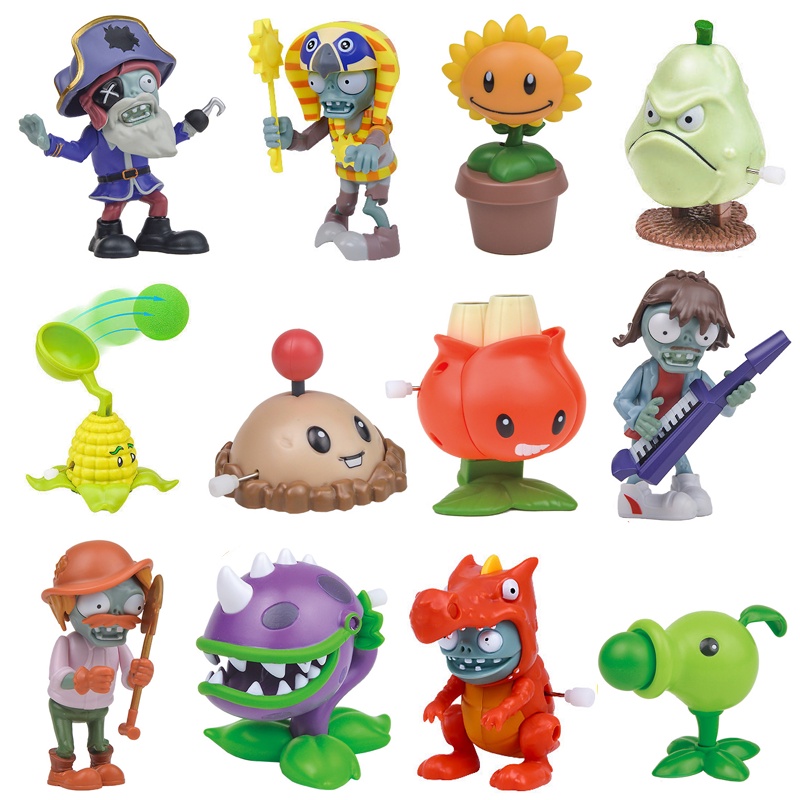 New PVZ Plants vs Zombies Toys Figures Peashooter Party Favors Game ...